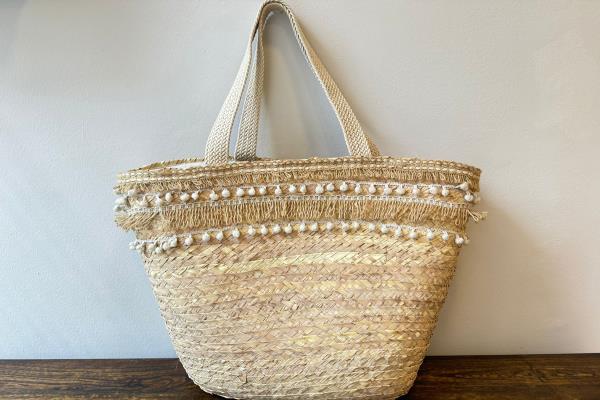 Straw Beach Bag